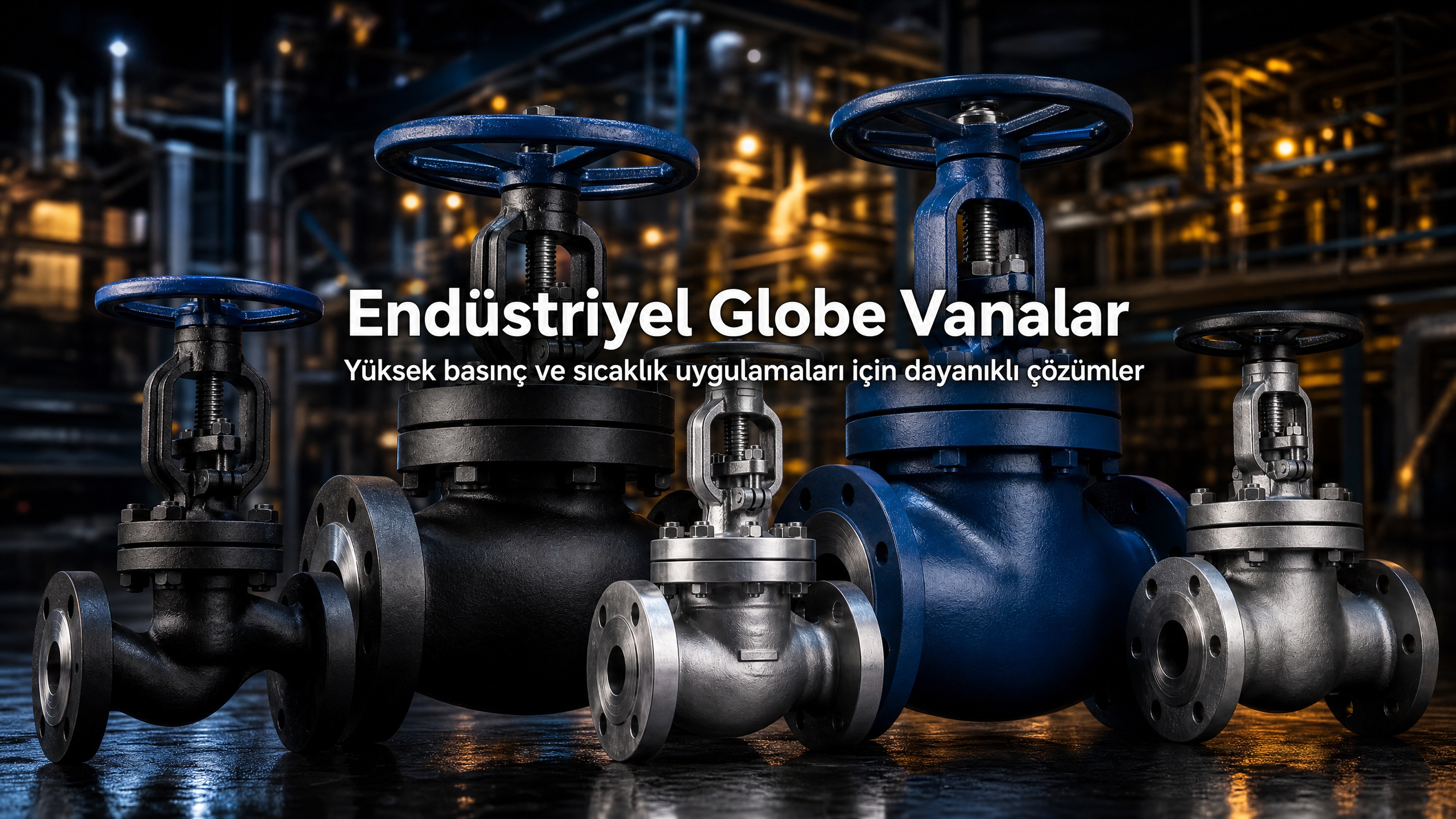 Endüstriyel Globe Vanalar